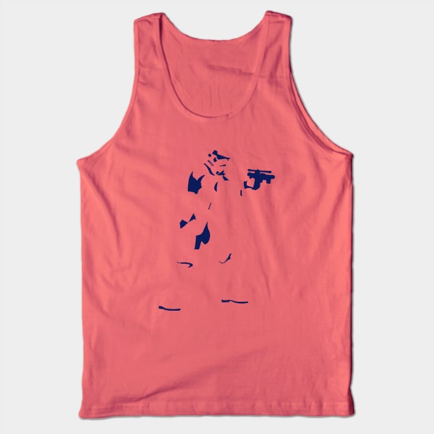 storm navy Tank Top by Flyingpanda